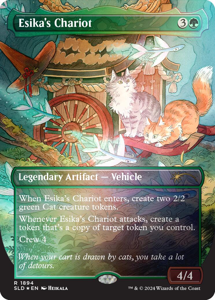 Esika's Chariot (Rainbow Foil) [Secret Lair Drop Series] | Galactic Gamez