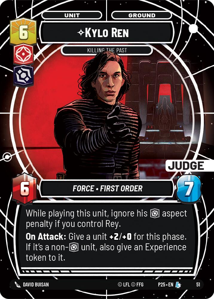 Kylo Ren - Killing the Past (51) (51) [Judge Promos] | Galactic Gamez