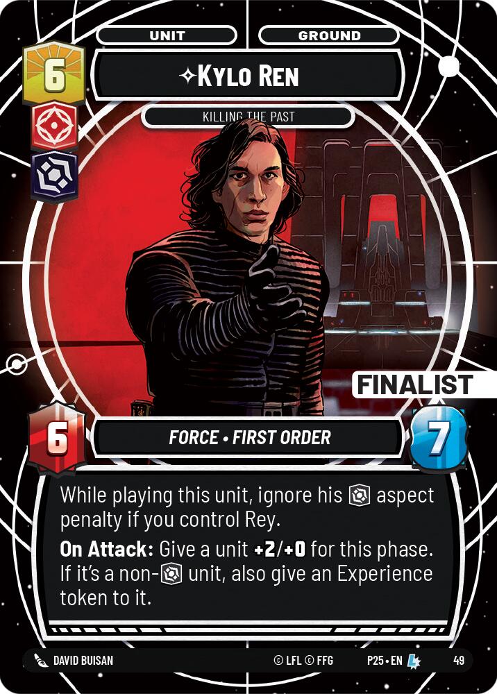 Kylo Ren - Killing the Past (49) (Finalist) (49) [Store Showdown Promos] | Galactic Gamez