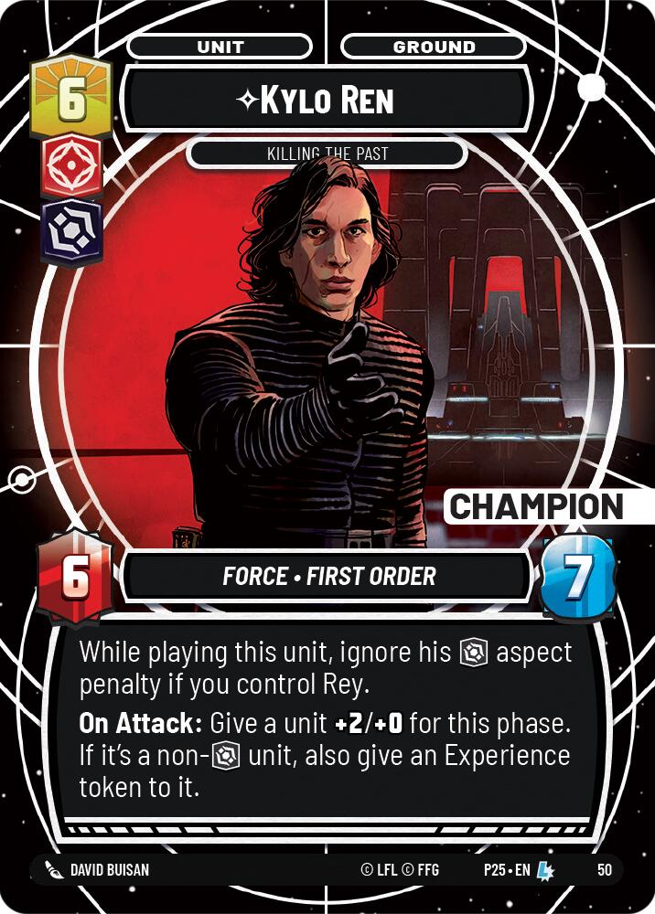 Kylo Ren - Killing the Past (50) (Champion) (50) [Store Showdown Promos] | Galactic Gamez