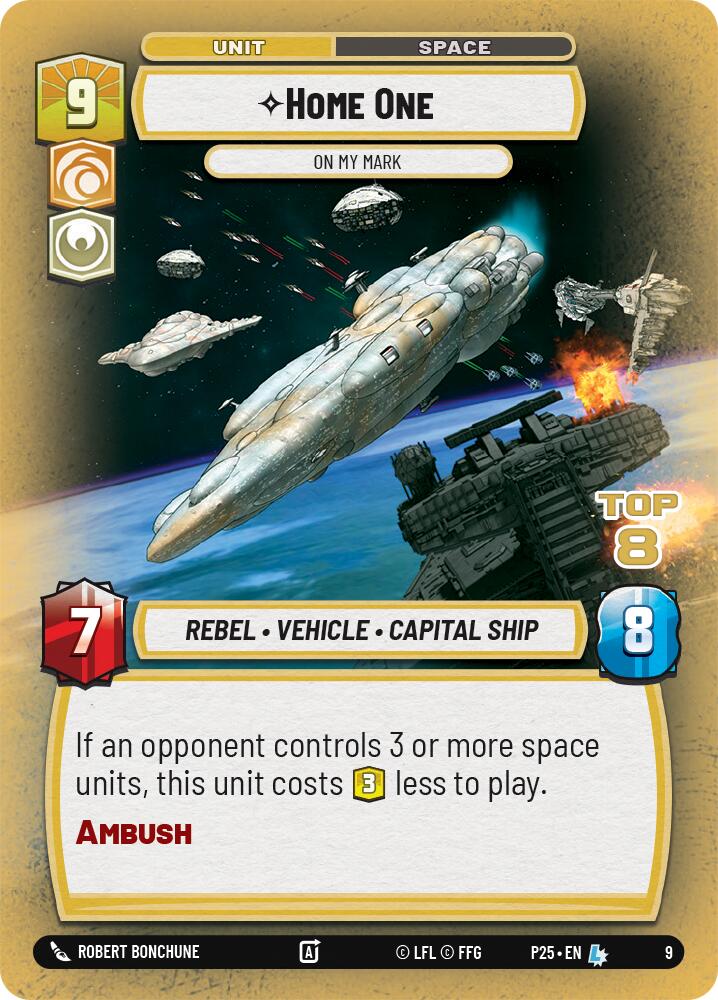 Home One - On My Mark (9) (Top 8) (9) [Store Showdown Promos] | Galactic Gamez