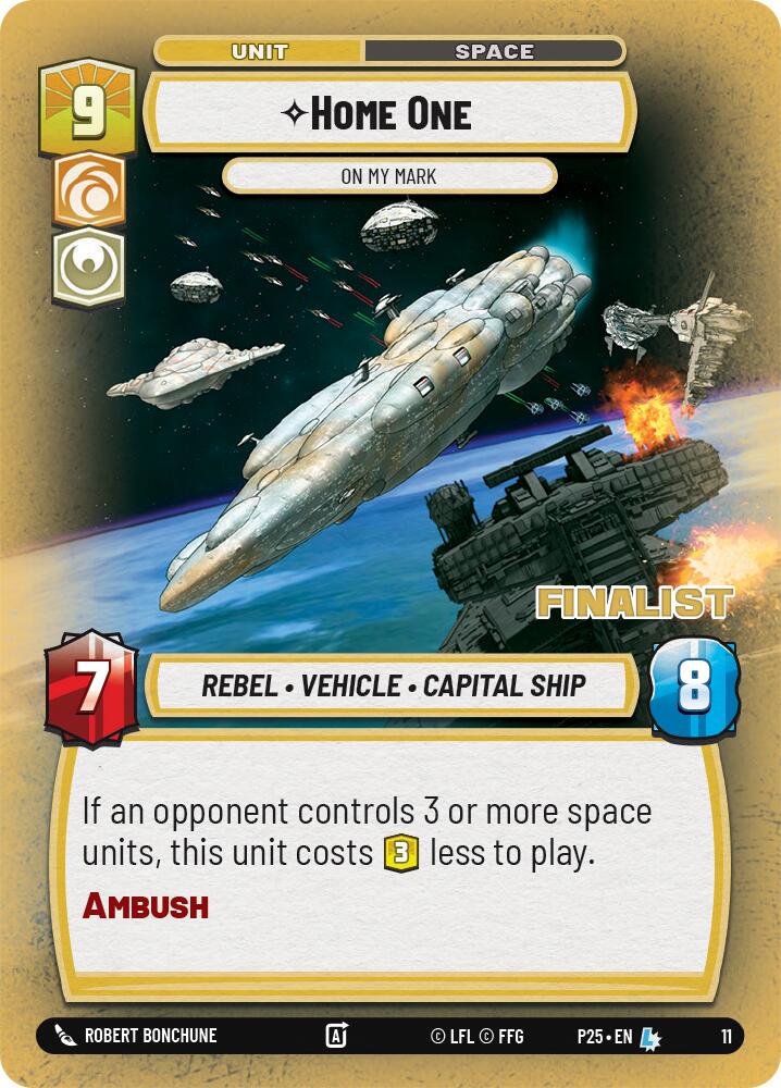 Home One - On My Mark (11) (Finalist) (11) [Store Showdown Promos] | Galactic Gamez