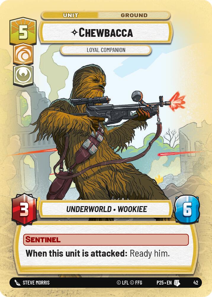 Chewbacca - Loyal Companion (42) (42) [Store Showdown Promos] | Galactic Gamez