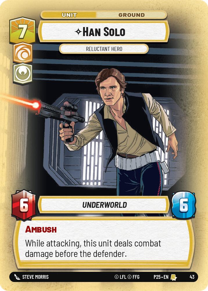 Han Solo - Reluctant Hero (43) (43) [Store Showdown Promos] | Galactic Gamez