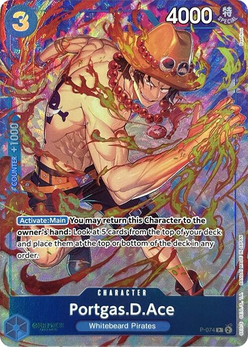 Portgas.D.Ace (Premium Card Collection -Best Selection Vol. 3-) [One Piece Promotion Cards] | Galactic Gamez