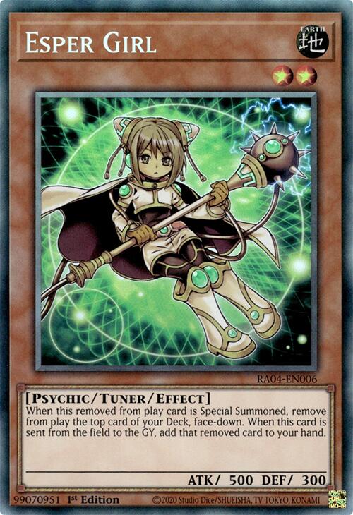 Esper Girl [RA04-EN006] Prismatic Collector's Rare | Galactic Gamez
