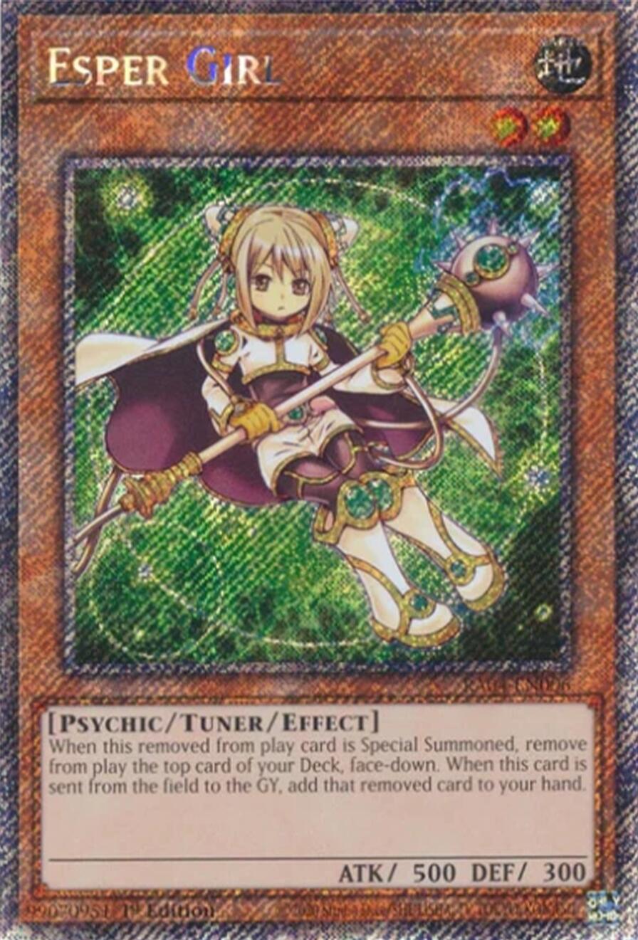 Esper Girl [RA04-EN006] Platinum Secret Rare | Galactic Gamez