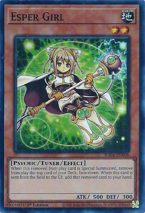 Esper Girl [RA04-EN006] Super Rare | Galactic Gamez
