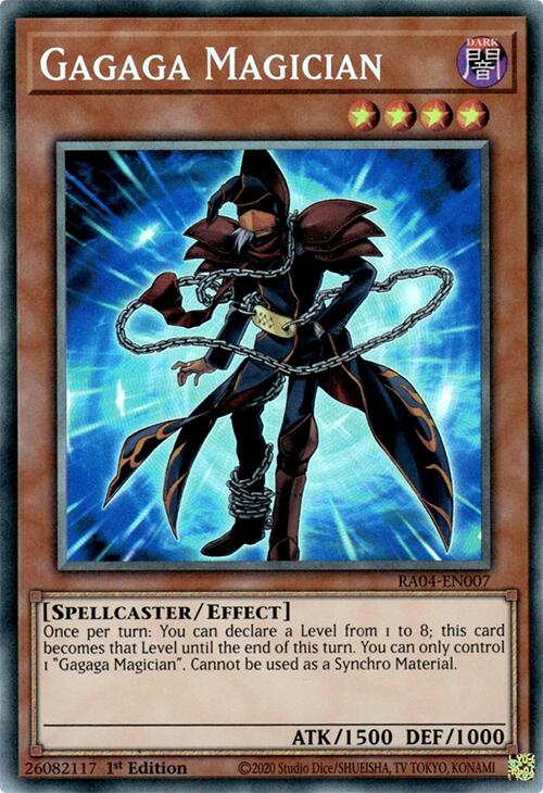 Gagaga Magician [RA04-EN007] Prismatic Collector's Rare | Galactic Gamez