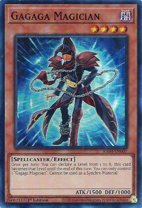 Gagaga Magician [RA04-EN007] Super Rare | Galactic Gamez