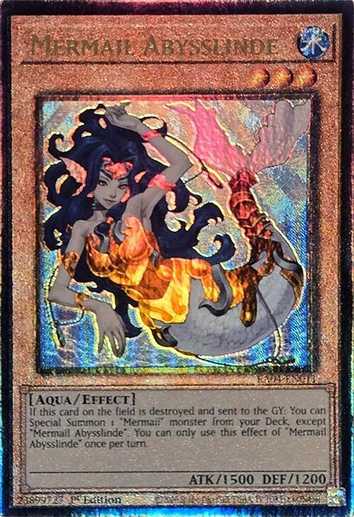 Mermail Abysslinde [RA04-EN011] Prismatic Ultimate Rare | Galactic Gamez