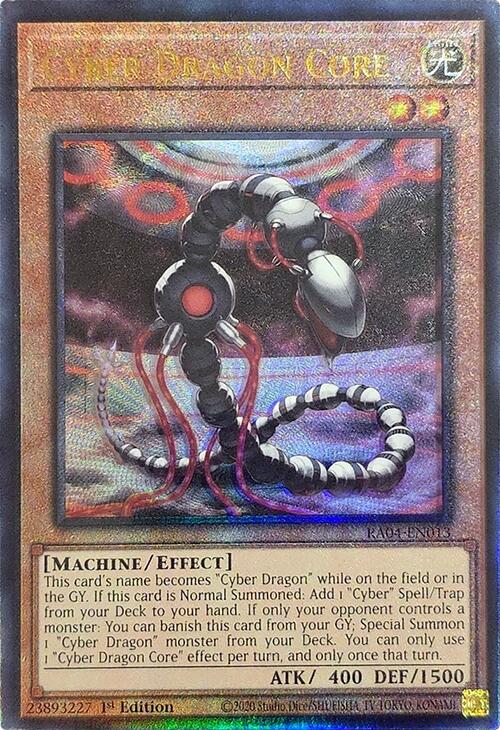 Cyber Dragon Core [RA04-EN013] Prismatic Ultimate Rare | Galactic Gamez