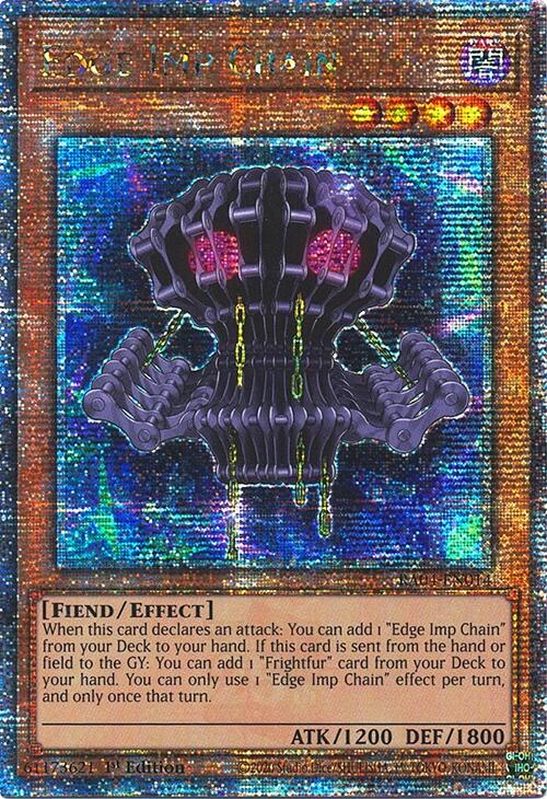 Edge Imp Chain [RA04-EN014] Quarter Century Secret Rare | Galactic Gamez