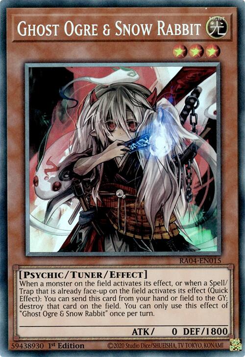 Ghost Ogre & Snow Rabbit [RA04-EN015] Prismatic Collector's Rare | Galactic Gamez