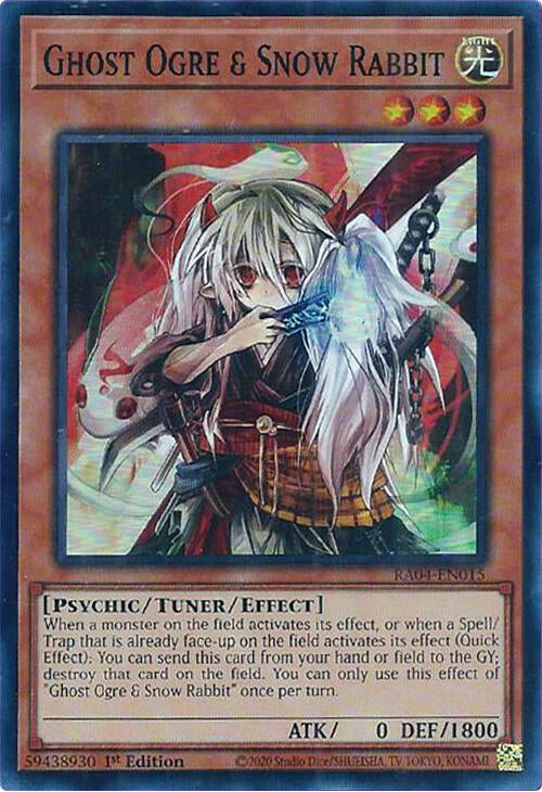 Ghost Ogre & Snow Rabbit [RA04-EN015] Super Rare | Galactic Gamez