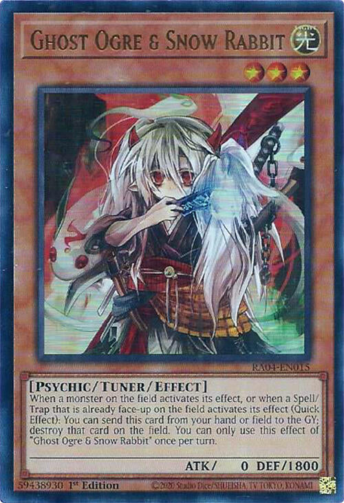 Ghost Ogre & Snow Rabbit [RA04-EN015] Ultra Rare | Galactic Gamez