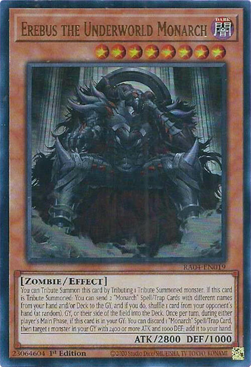 Erebus the Underworld Monarch [RA04-EN019] Ultra Rare | Galactic Gamez