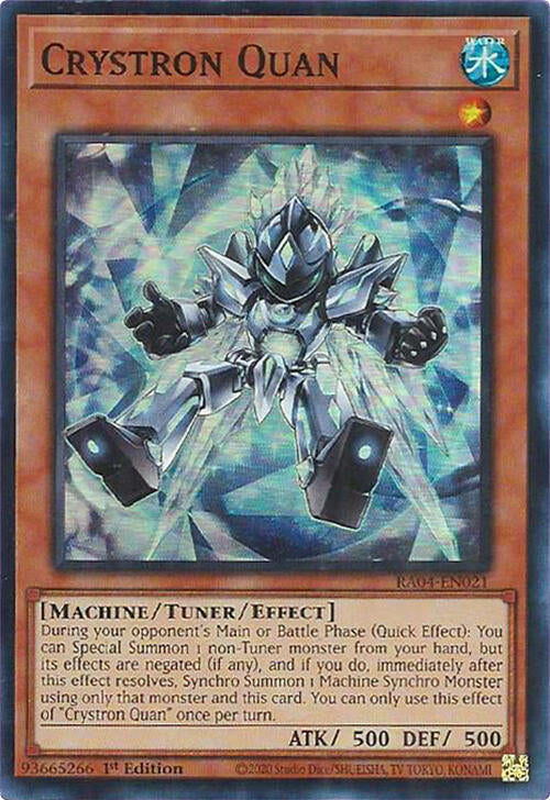 Crystron Quan [RA04-EN021] Super Rare | Galactic Gamez