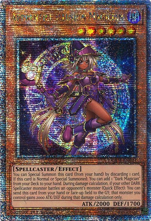 Apprentice Illusion Magician [RA04-EN023] Quarter Century Secret Rare | Galactic Gamez