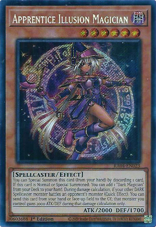 Apprentice Illusion Magician [RA04-EN023] Secret Rare | Galactic Gamez