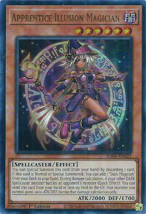 Apprentice Illusion Magician [RA04-EN023] Ultra Rare | Galactic Gamez