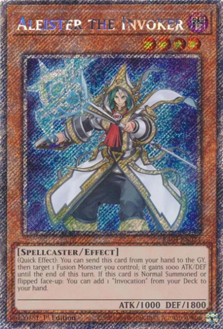 Aleister the Invoker (Alternate Art) [RA04-EN024] Platinum Secret Rare | Galactic Gamez