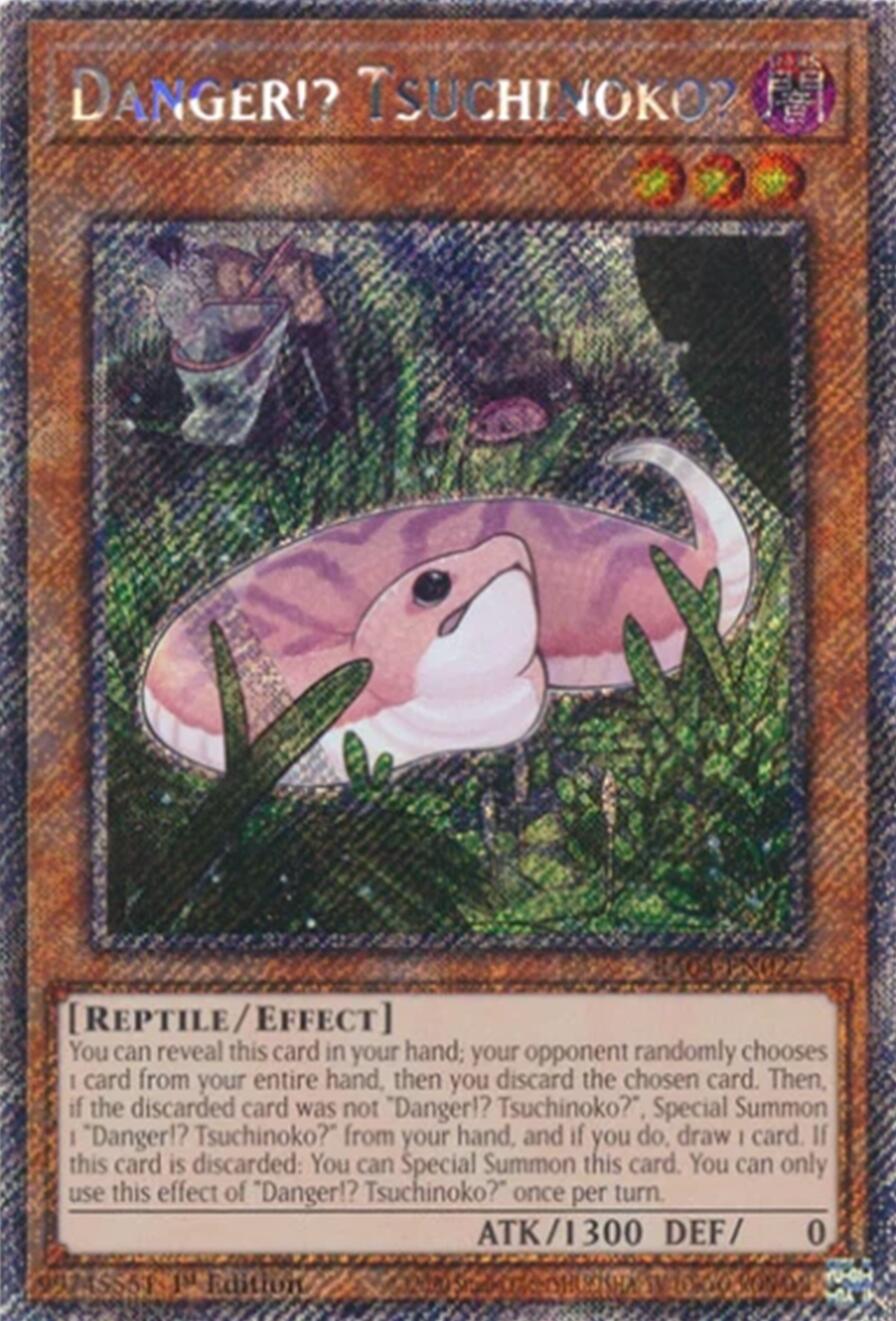 Danger!? Tsuchinoko? [RA04-EN027] Platinum Secret Rare | Galactic Gamez
