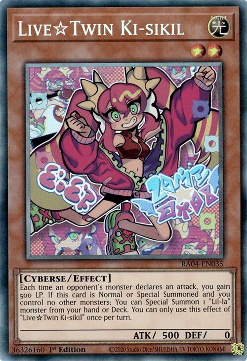 LiveTwin Ki-sikil [RA04-EN035] Prismatic Collector's Rare | Galactic Gamez