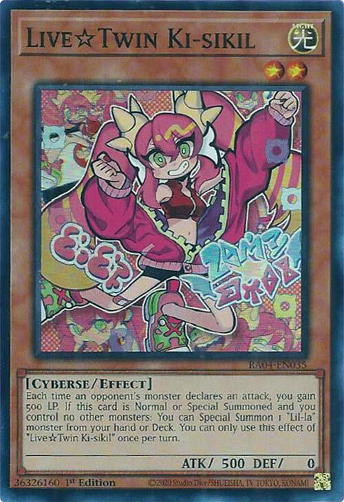 LiveTwin Ki-sikil [RA04-EN035] Super Rare | Galactic Gamez