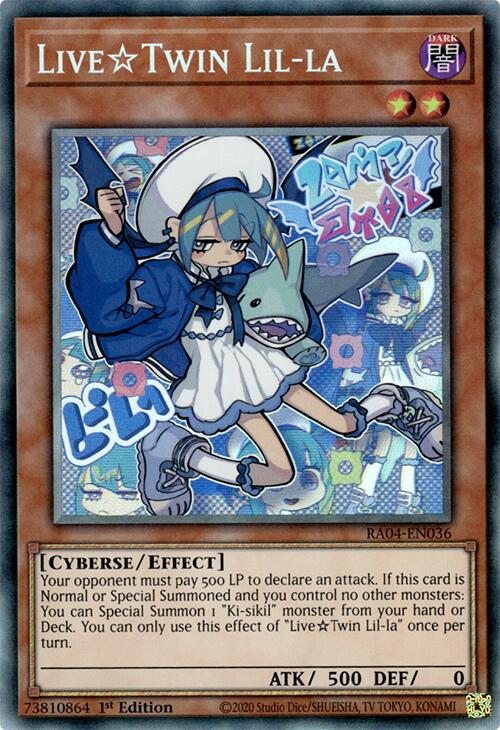 LiveTwin Lil-la [RA04-EN036] Prismatic Collector's Rare | Galactic Gamez