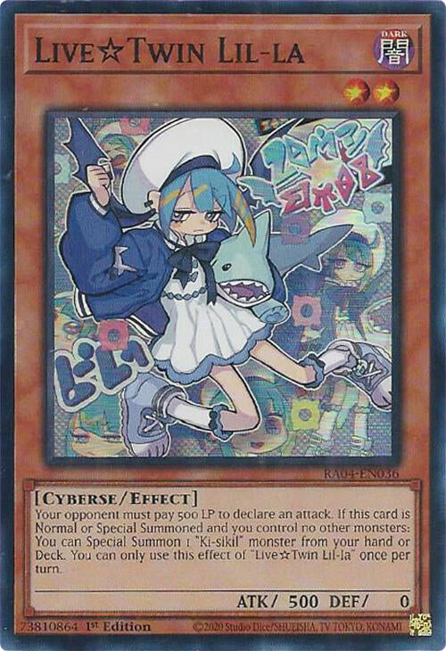 LiveTwin Lil-la [RA04-EN036] Super Rare | Galactic Gamez