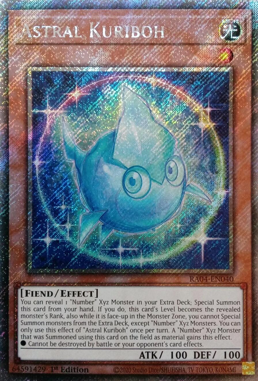 Astral Kuriboh [RA04-EN040] Platinum Secret Rare | Galactic Gamez
