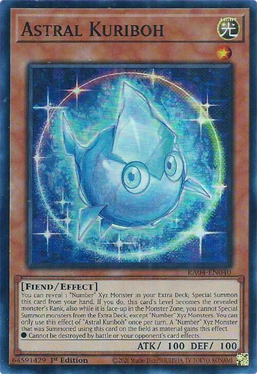 Astral Kuriboh [RA04-EN040] Super Rare | Galactic Gamez