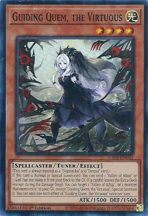 Guiding Quem, the Virtuous [RA04-EN043] Super Rare | Galactic Gamez