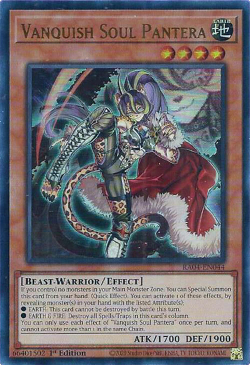 Vanquish Soul Pantera [RA04-EN044] Ultra Rare | Galactic Gamez