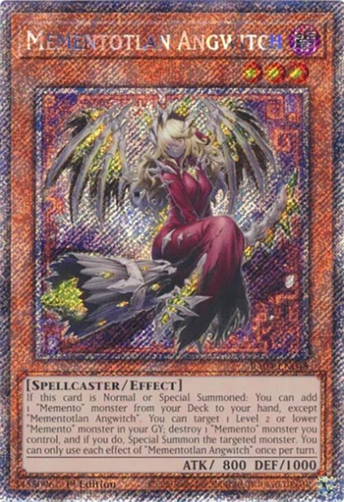 Mementotlan Angwitch [RA04-EN048] Platinum Secret Rare | Galactic Gamez