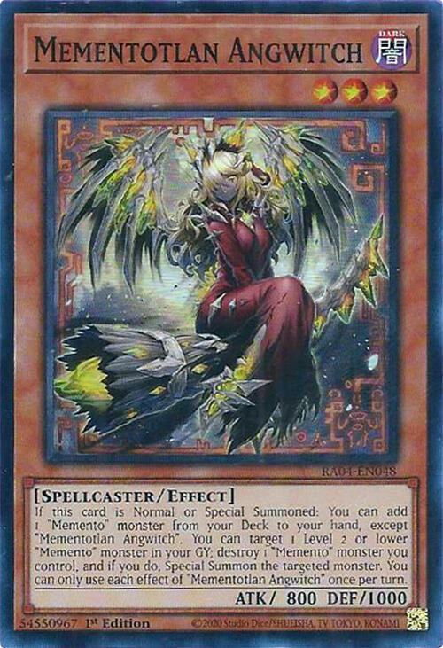 Mementotlan Angwitch [RA04-EN048] Super Rare | Galactic Gamez