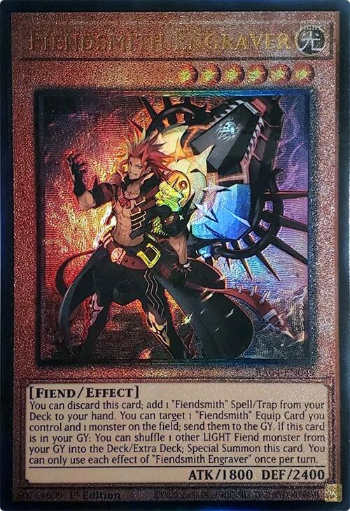 Fiendsmith Engraver [RA04-EN049] Prismatic Ultimate Rare | Galactic Gamez