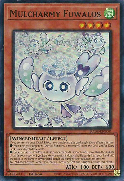 Mulcharmy Fuwalos [RA04-EN050] Super Rare | Galactic Gamez