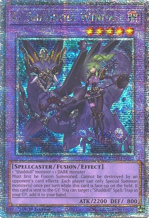 El Shaddoll Winda (Alternate Art) [RA04-EN052] Quarter Century Secret Rare | Galactic Gamez