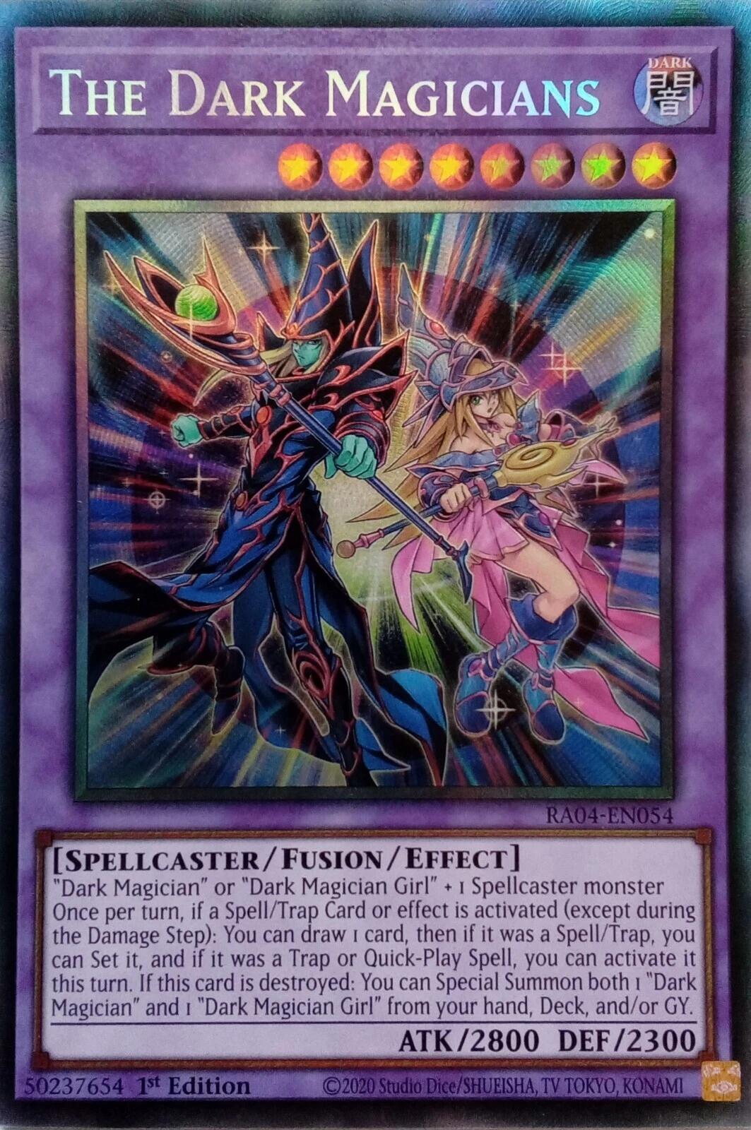 The Dark Magicians [RA04-EN054] Prismatic Collector's Rare | Galactic Gamez