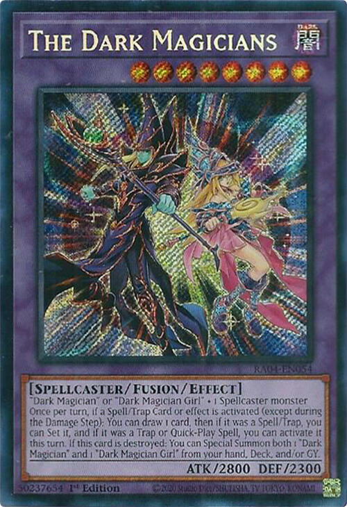 The Dark Magicians [RA04-EN054] Secret Rare | Galactic Gamez