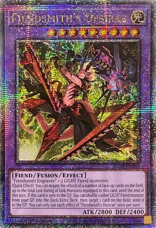 Fiendsmith's Desirae [RA04-EN056] Quarter Century Secret Rare | Galactic Gamez