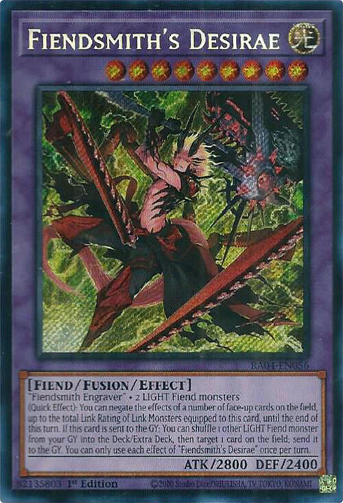 Fiendsmith's Desirae [RA04-EN056] Secret Rare | Galactic Gamez