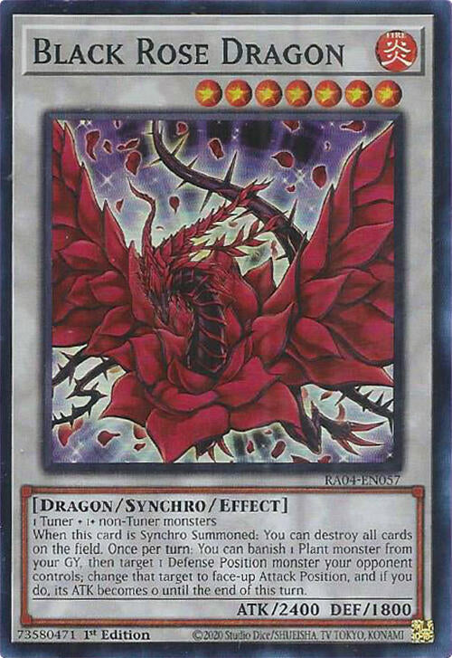Black Rose Dragon [RA04-EN057] Super Rare | Galactic Gamez