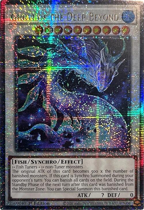 Ghoti of the Deep Beyond [RA04-EN060] Quarter Century Secret Rare | Galactic Gamez