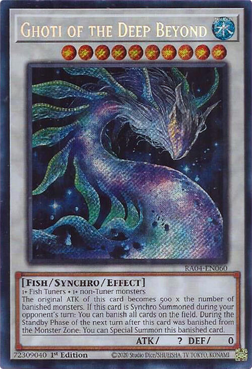 Ghoti of the Deep Beyond [RA04-EN060] Secret Rare | Galactic Gamez
