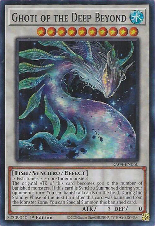 Ghoti of the Deep Beyond [RA04-EN060] Super Rare | Galactic Gamez