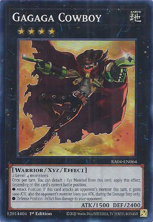 Gagaga Cowboy [RA04-EN064] Super Rare | Galactic Gamez