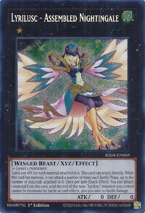 Lyrilusc - Assembled Nightingale [RA04-EN069] Secret Rare | Galactic Gamez